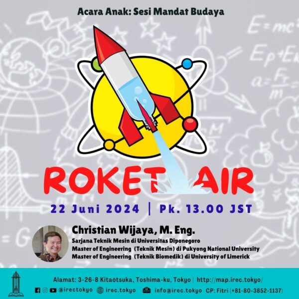 Acara Anak Seri Mandat Budaya: Roket Air